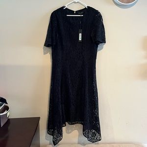 Donna Karan New York lace dress 16 NWT